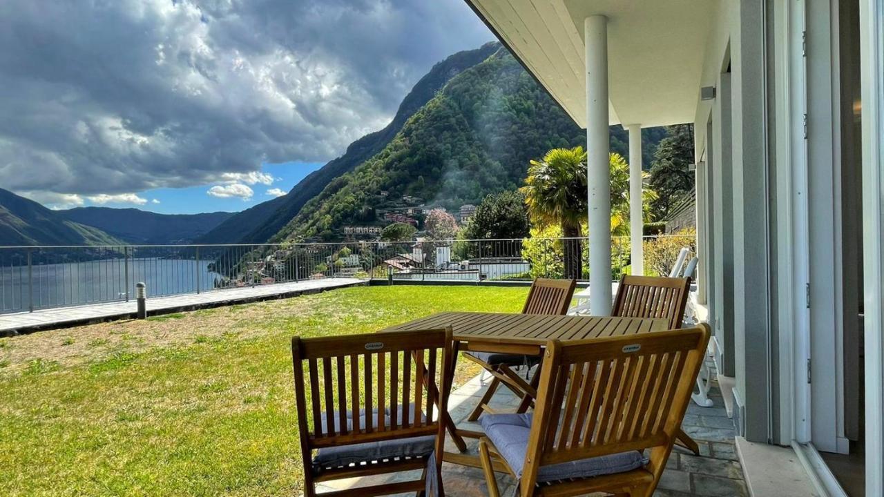 Lake View Apartment Argegno Exteriér fotografie
